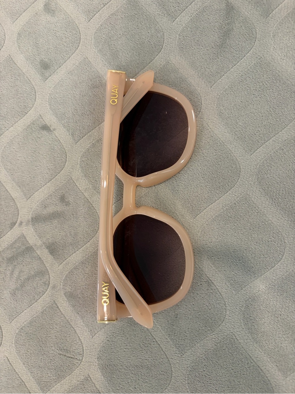 Quay Australia Kids Tan Beige Sunglasses with Dark Lenses